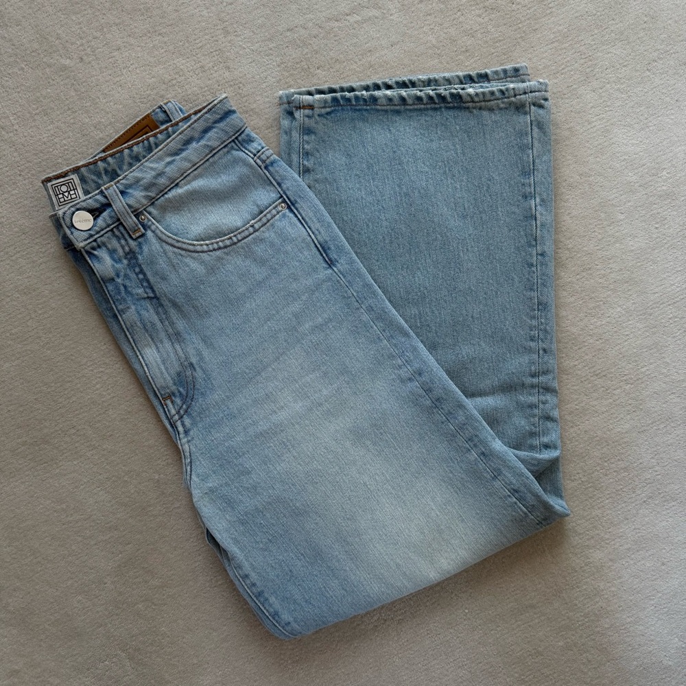 Light Blue Wide leg Jeans
